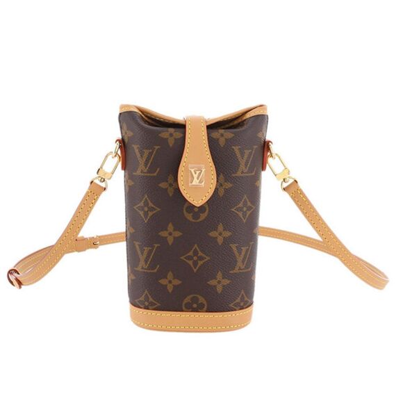 Louis Vuitton Monogram Fold Me Pouch Shoulder Bag - Picture 1 of 5